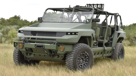 GM Defense introduces militarized version of GMC Hummer EV