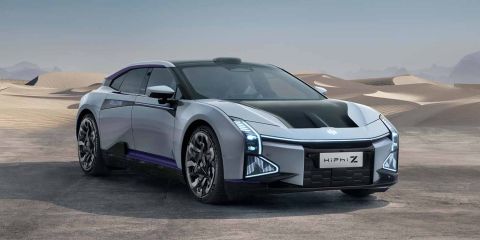 China unveils outlandish electric super sedan with 1,287 horsepower