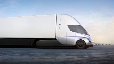 Fully-electric Tesla Semi truck reportedly all set to go into production