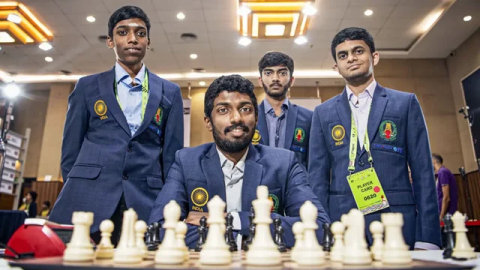 R Praggnanandhaa, Vaishali, D Gukesh and Arjun Erigaisi Return with Gold Medals from 2024 FIDE Chess Olympiad in Hungary