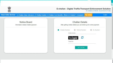 How to Check E-Challan Status and Steps to Pay or Contest It Online