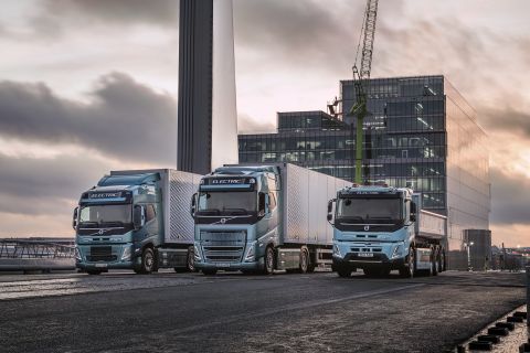Volvo’s all-electric FH, FM and FMX trucks now available for order