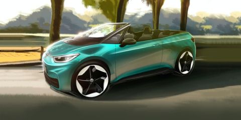 Volkswagen’s Electric ID.3 Cabriolet idea teases unique blend electric driving and open roof