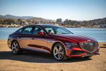 Genesis releases first U.S. sales data for Electrified G80 executive sedan