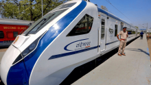How can the boarding point of a train between two stations be changed?