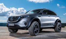 Mercedes-Benz unveils EQC electric SUV concept with impressive off-road hardware