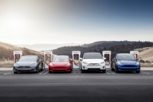 Tesla building world’s largest Supercharger station with 100 charging stalls in California