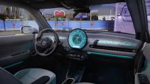 MINI reveals cabin of first all-electric Cooper