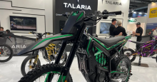 A quick look at new Talaria Dragon electric enduro bike