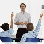 Boys do better in studies when they are taught by men