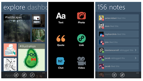 Tumblr shows faith in Windows Phone 8 with dedicated app