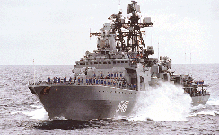 Three Russian warships to be made for India by 2012