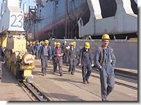 Polish union demands shipyard aid