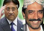 asif ali zardari, musharaf