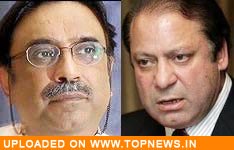 PPP Co-chairman Asif Ali Zardari and PML-N leader Nawaz Sharif
